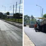 La Municipalidad junto a Vialidad Nacional recuperó un tramo de la Ruta 51