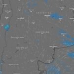 Ciclogénesis, en vivo: el mapa y el alerta por lluvias del miércoles 16 de julio