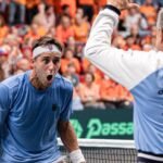 Etcheverry venció a de Jong y le dio el primer punto a la Argentina