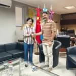 El intendente recibió a la vicealcaldesa de Xinyu y a una comitiva oficial de China